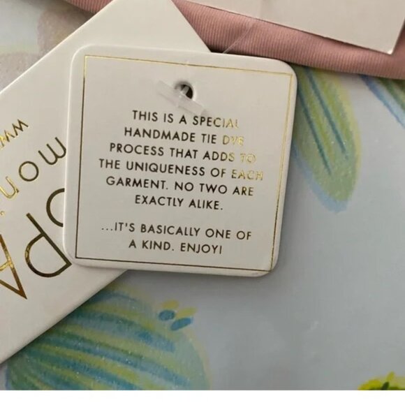 L*Space Beach Wave Tie Dye Bikini Top - L - Picture 4 of 6